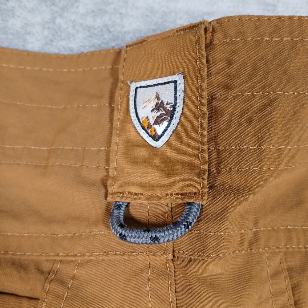 Kuhl Renegade Rock Pants Mens 34x32 Brown Tapered 2020s Nylon Hiking - Picture 10 of 10